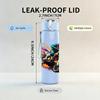 1PC Motorbike Rider Color Splash Print 750ml Color Plastic Sports Water Bottle Leakproof Flip Straw Lid Suitable for Sports Office Home Use