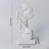 Abstrakte Kunst Paar Skulptur Küssende Liebende Statue Mittelstück Tischdekoration Handwerk Liebesfigur