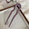 Hair Sticks Fork Hairpin Elegant Women Hair Clip Pins U Shape Girls Hairpins Hair Bun Maker Headwear Accessories