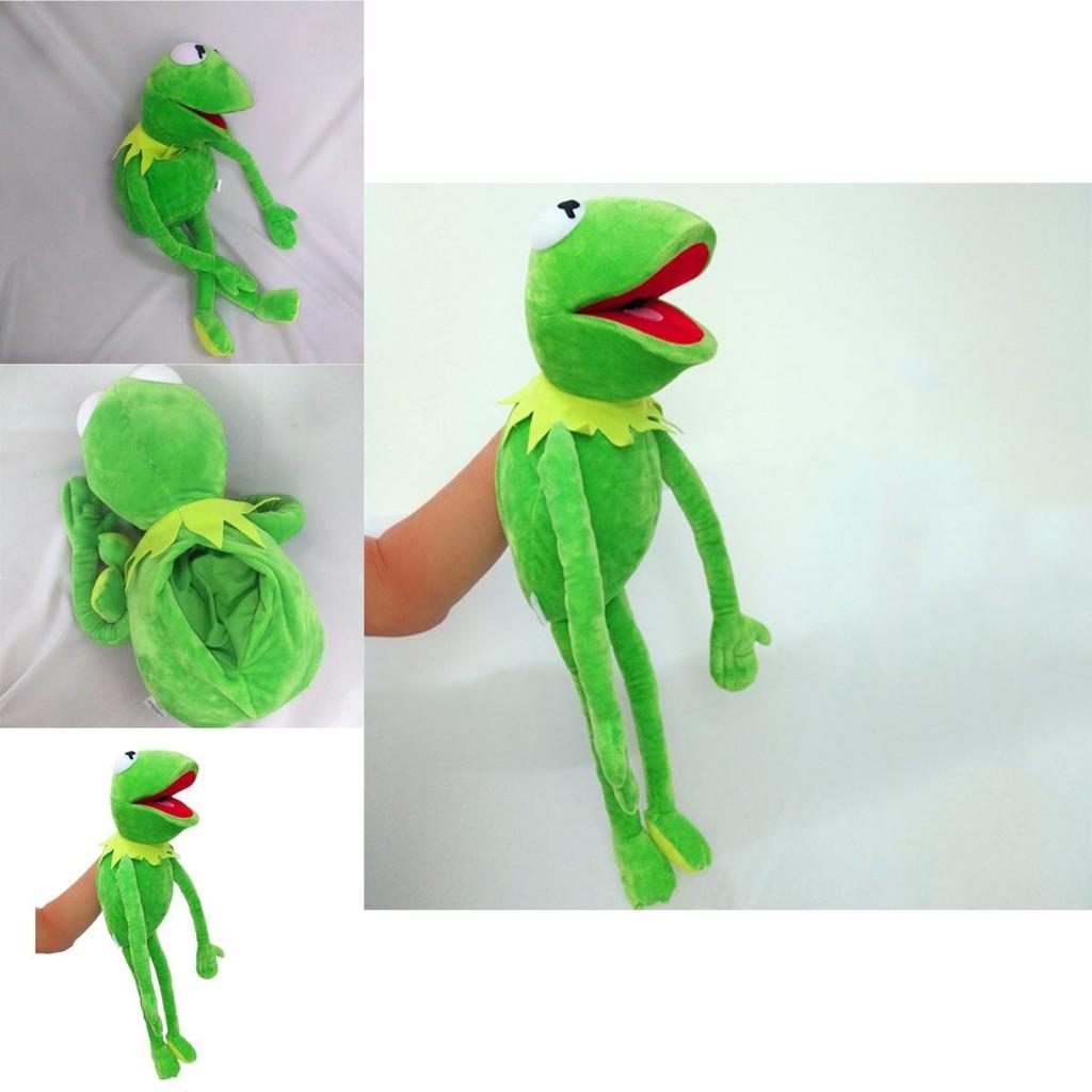 Adorable 60cm Kermit The Frog Big Full Body Hand Puppet Soft Plush Toy For Kids