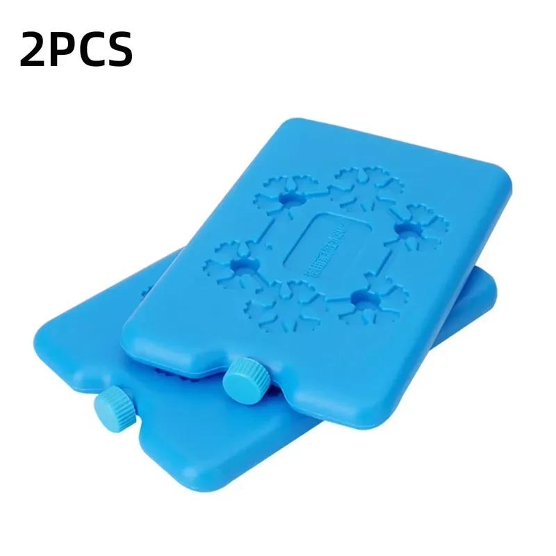 5pcs Ice Pack Bag Portable Water Injection Box Reusable Ice Pack for Lunch Boxes Slim & Long-Lasting for Fishing Camping Picnics