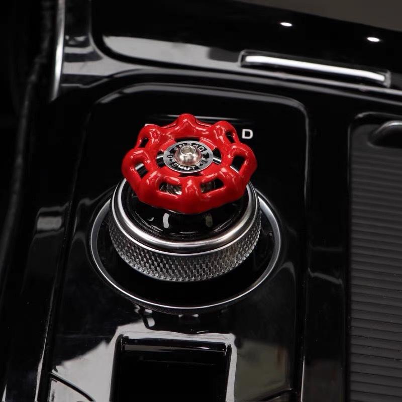Car Creative Switch Valve Modification, One-button Start, Car Central Control Knob, Metal Decoration Decoration, Gear Handle Modification