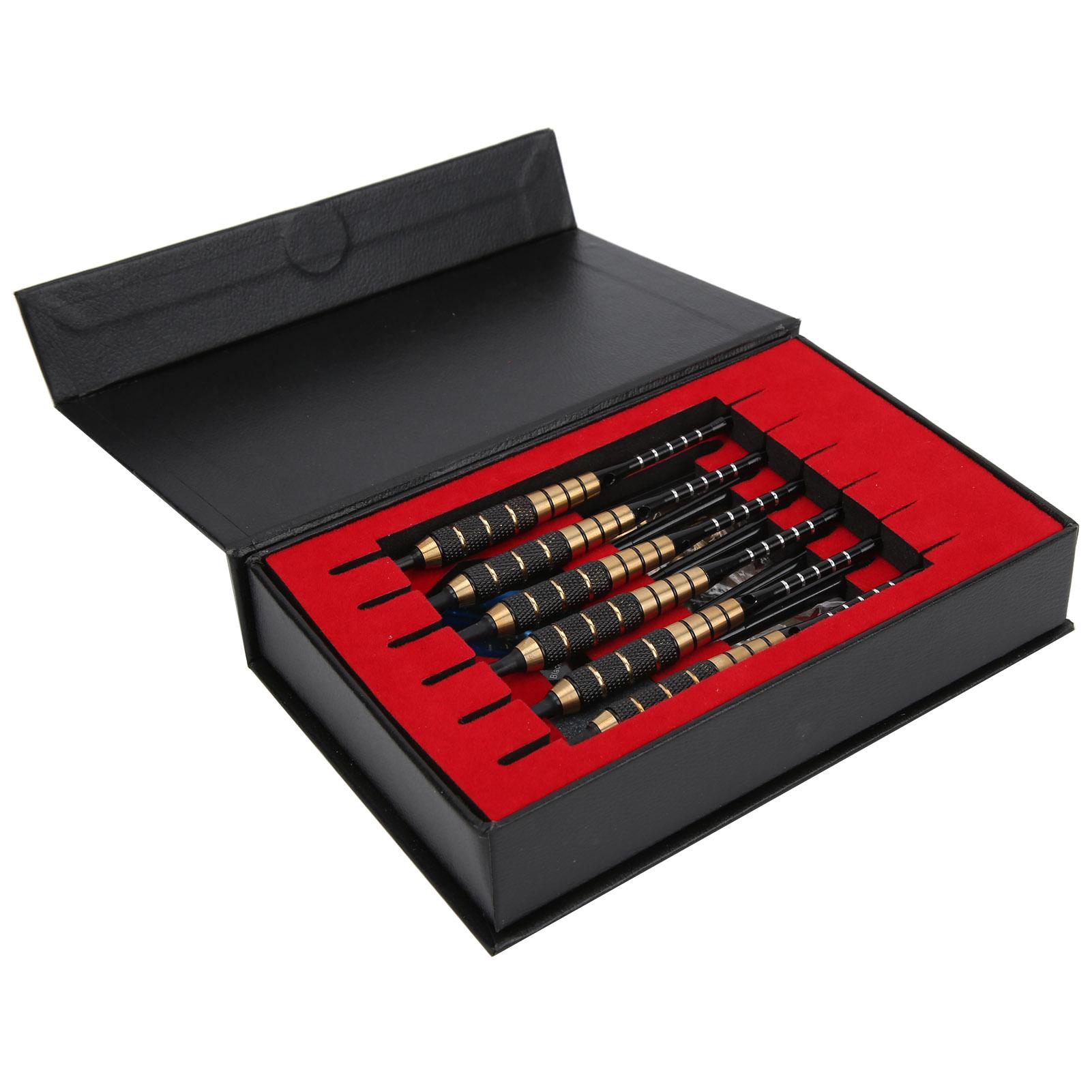 

6Pcs Safety Hard Needle Darts Set Aluminium Alloy Soft Tip Dart Set Game Equipments