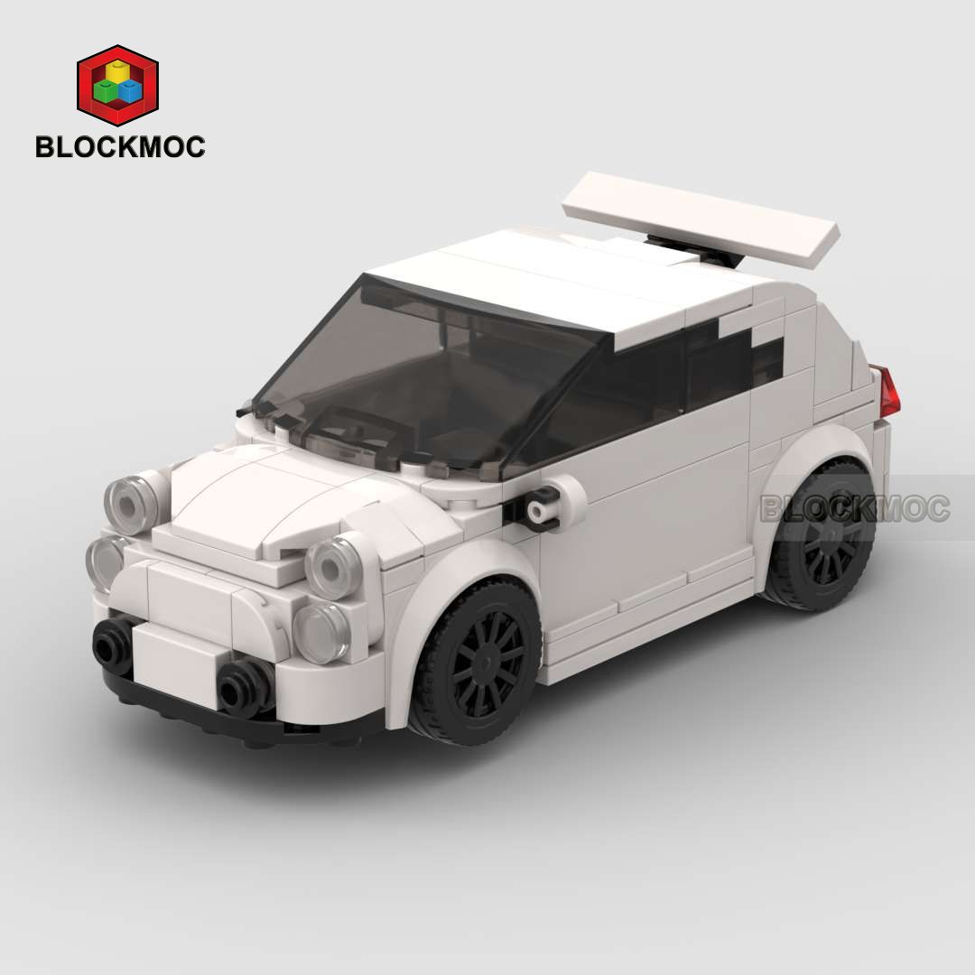 

MOC Кирпичный Автомобиль Гонки Спортивный Автомобиль Спиди Рейсер Городские Строительные Блоки Креативные Гаражные Игрушки Рождественский Подарок для Мальчика