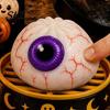 Anxiety Relief Toy 1/5Pcs Halloween Dumpling Stress Toy, Pumpkin Ghost Eyeball Steamed Bun Squeeze Sensory Ball Fidget for Adults Kids