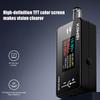 Kws-Dc28 0.96 Inch Tft Hd Digital Display Dc 5.5*2.5 Interface Tester Voltage Ammeter Power Meter Multi In One Display