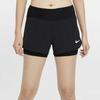 (WMNS) Nike Eclipse 2-in-1 Running Training Solid Color Sports Woven Shorts Black Women's CZ9571-010