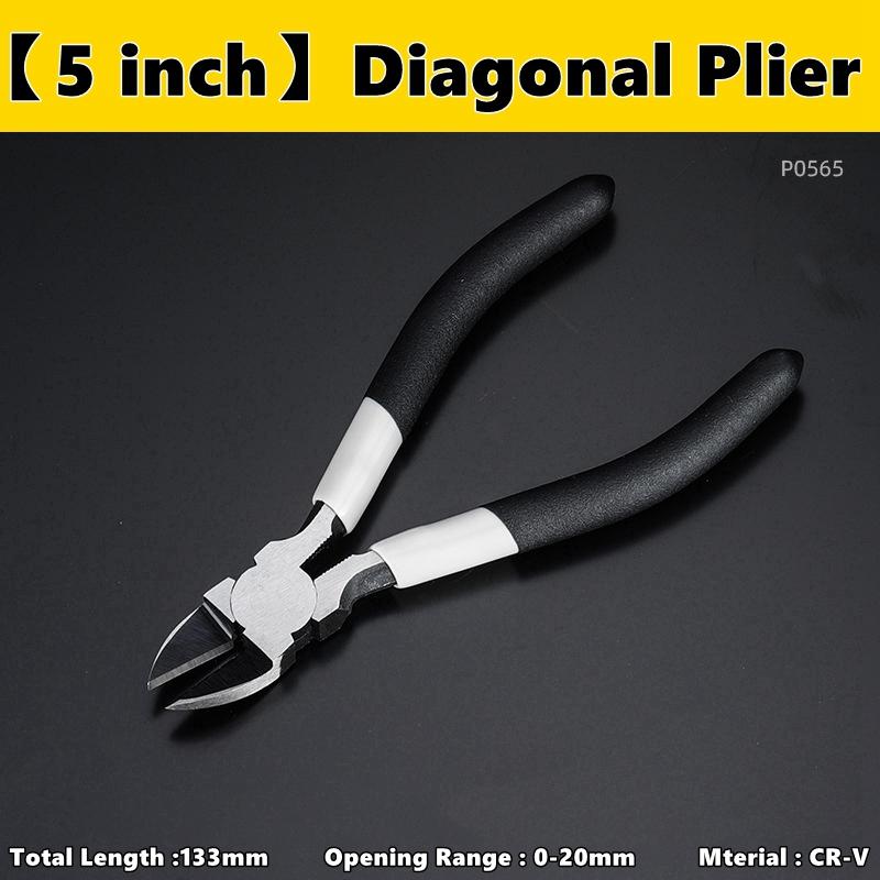 4inch 5inch 6inch Diagonal Pliers Universal Wire Cutter Mini Multifunctional Electric Hardware Hand Tool Electrician Wire Cutter