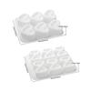 Square Flower Heart Shaped Silicone Cake Mold Non-stick Soap Mould Mousse Cake Mold  For DIY Baking