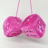 1 Paio di Pendenti alla Moda per Specchietto Auto Dadi di Velluto Modello Creativo per Auto Decorazione Appendiabiti per Casa Cubo Accessori per Styling Auto