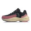 Li Ning V8 Cushioning Low top Running Shoes Women's Black Pink ARHP286-1