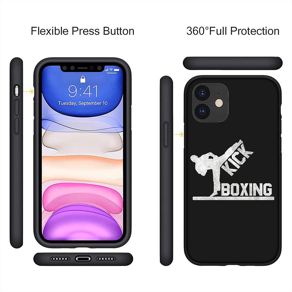 Starke Kickboxhandschuhe Kickbox-Schutzhülle für Apple iPhone 15 14 13 12 11 Pro XS Max XR 6 6S Plus + SE 14+ 6+ Handyhülle