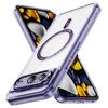 Applicable to Google Pixel10 Pro Phantom Magnetic Phone Case Pixel9 Transparent Magnetic Google 8 Case