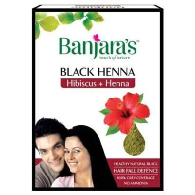 Banjara'nın Ebegümeci ile Siyah Kına 50g