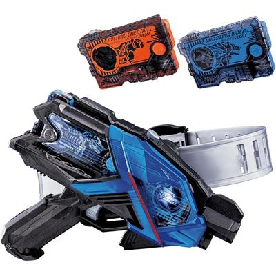 BANDAI SUPER BEST Transformation Belt DX Aims Shot Riser Kamen Rider Vulcan & Valkyrie Set (Kamen Rider Zero-One) Ages 3 and Up