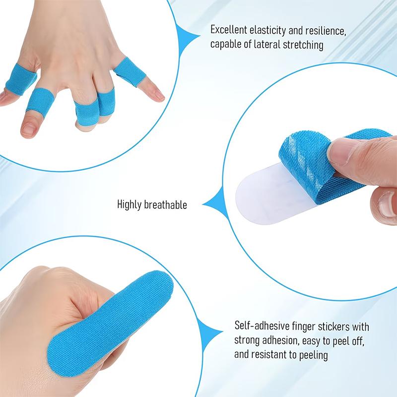 10 Pcs Bowling Finger Tape Breathable Elastic Anti Slip Perfect For Bowling Training Casual Sports Daily Finger Protection