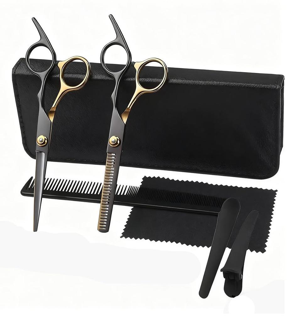 Hair Scissors and Thinning Scissors Haircutting Thinning Scissors Low Thinning Hair Cutting Professional Hair Cutting Scissors Hair Scissors and