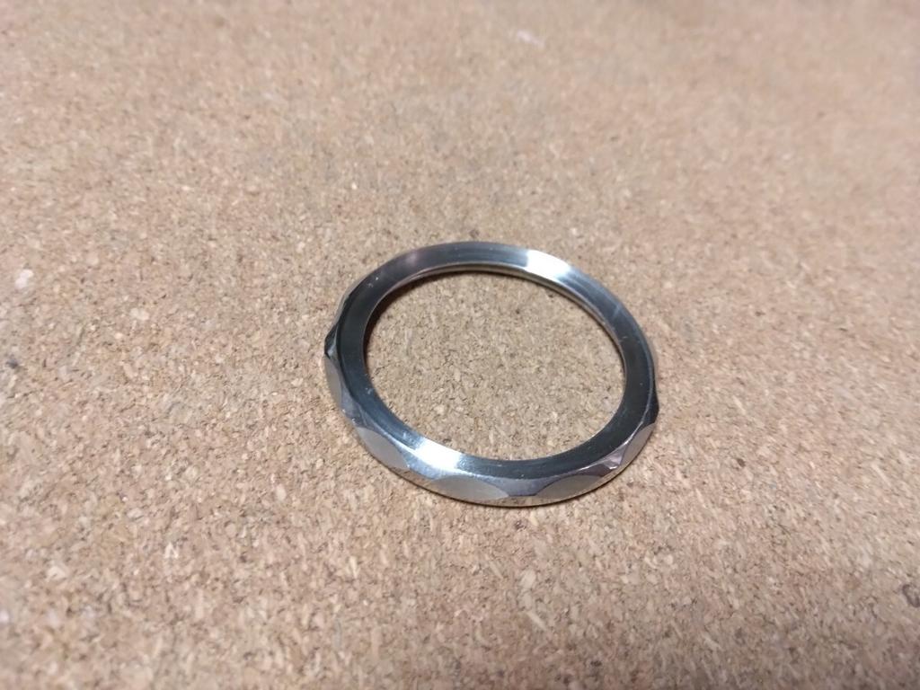 SEIKO Aftermarket custom bezel for Boy SM300 SKX SRPD, type, silver