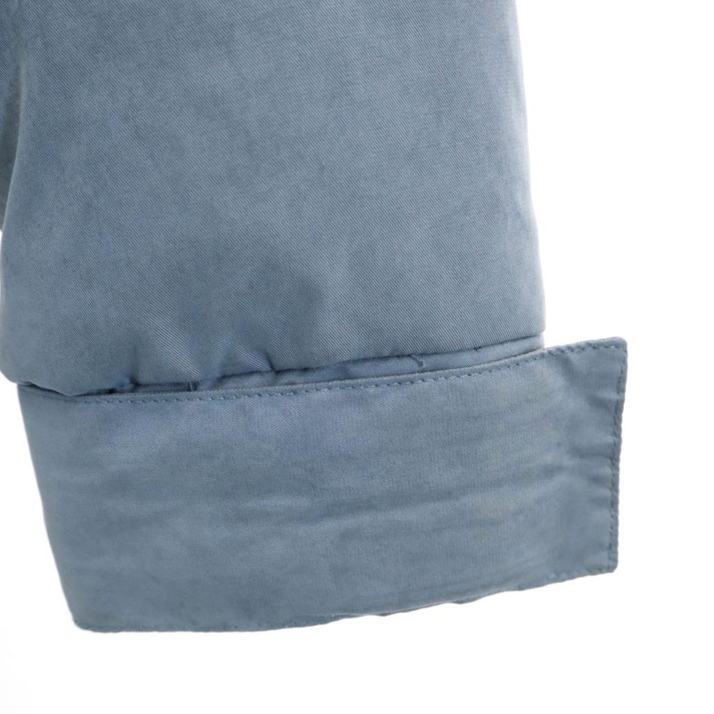 Zara Peach Skin Batting Jacket S Blue Gray Men's Used