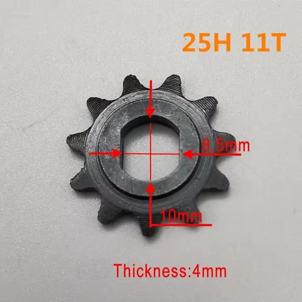 Pinion Motocicletă 9T 11T 13T 25H Motocicletă Trotinetă Electrică Pentru Lanț 25H Motor Pinion Angrenaj Motor DC Piese Motocicletă
