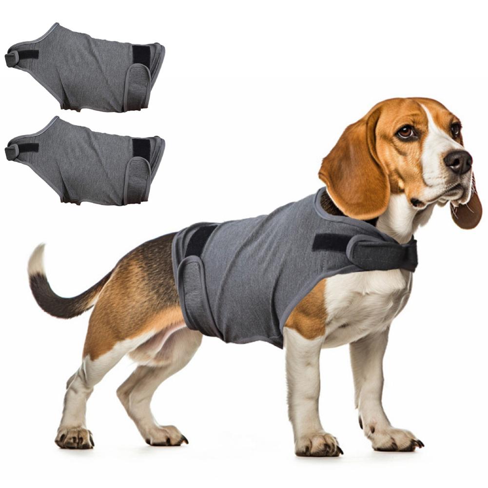 Breathable Dog Anxiety Jacket Soft Comfortable Anti Pet Wrap Clothes Dog Anxiety Calming Warm A B4K8