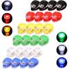 Bicycle Lights Set, Silicone LED Bike Light Clip On Bicycle Lights,Waterproof Back Bicycle Taillights Headlight for Night Riding Cycling Safety
