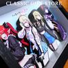 My Dress-Up Darling 3D Kitagawa Marin Inui Sajuna Handmade Stercopic Painting Cartoon Figure Collect Desktop Ornament Gift