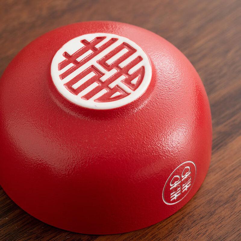 

Керамический свадебный чайный набор «Цветущая слива» Gongli