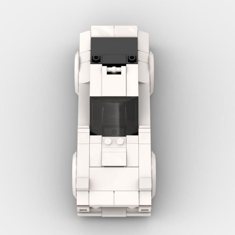 MOC Racing Car model and passion building block city vehicle toy set - Christmas and Halloween gifts