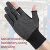1Pair of Special Gloves for Men and Women, Two, Three Five Fingers, Work, Labor Insurance, Wear-resistant and Non-slip Riding, Durable and Lengthened
