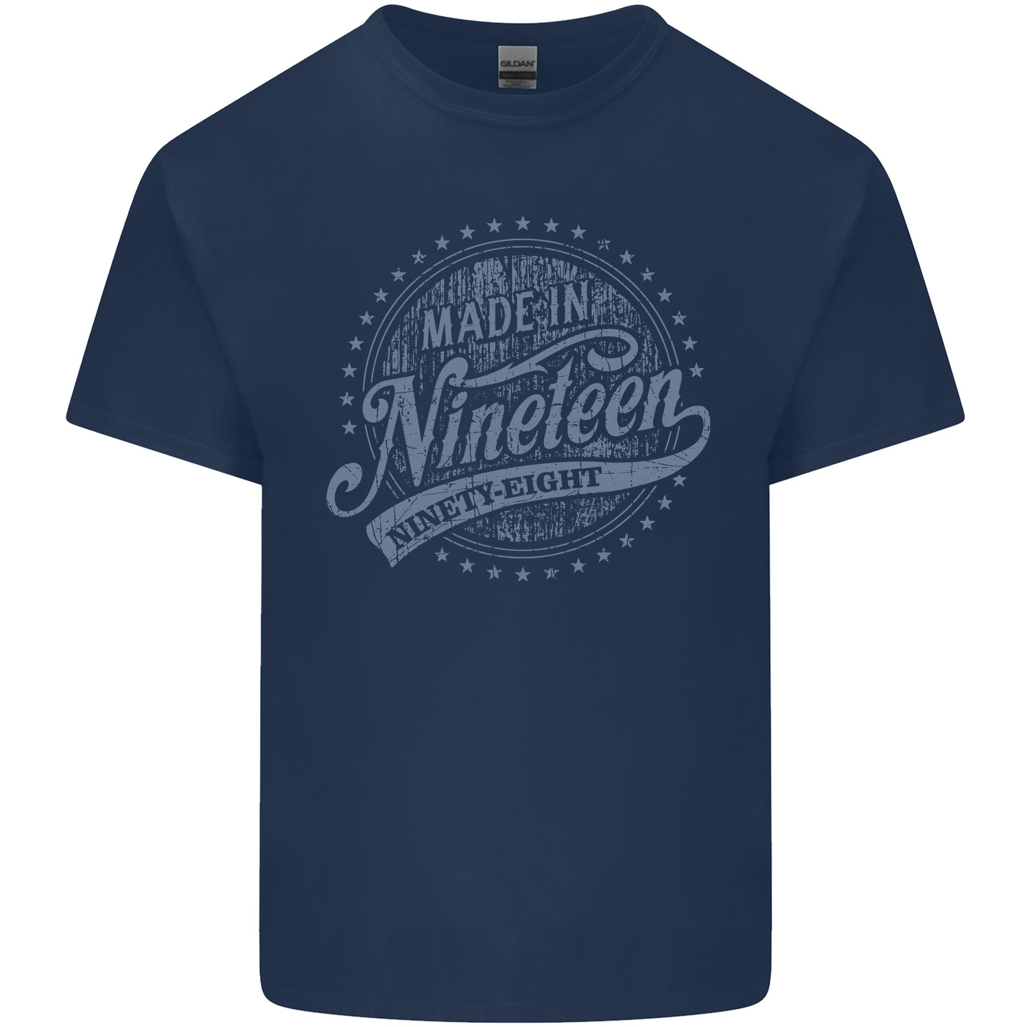 Distressed 28th Birthday Made In 1998 Unisexs Light Cotton TShirt S