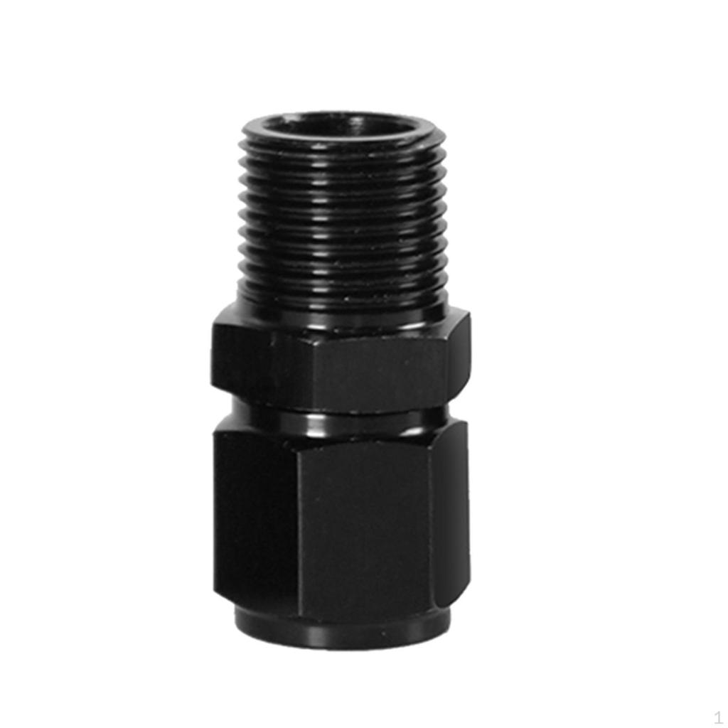 Aluminum Anodized Swivel Adapter Fitting Female to male Oil Line Pipe Connector Replacement