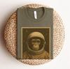 Vintage Monkey Astronaut Shirt, Retro Space Monkey T-shirt, Funny Vintage Monkey In Helmet, Monkey In Outer Space Tee Shirt
