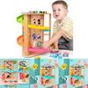 Wooden Multifunction Rotating Slide Car Toy For Baby Educational Play And Diy Fun