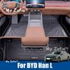 Custom Fit For BYD Han L DM EV 2025 2026 Car Interior Car Floor Mat Waterproof TPE Car Mat Waterproof Foot Liner Accessories