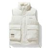 Herren Outdoor Ärmellose Stehkragen Daunenweste - Winter Warm, Lässige Sportjacke