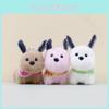 Lovely Plush Puppy Keyring Soft And Cuddly Adorable Dog Figurine Keychain Accessory