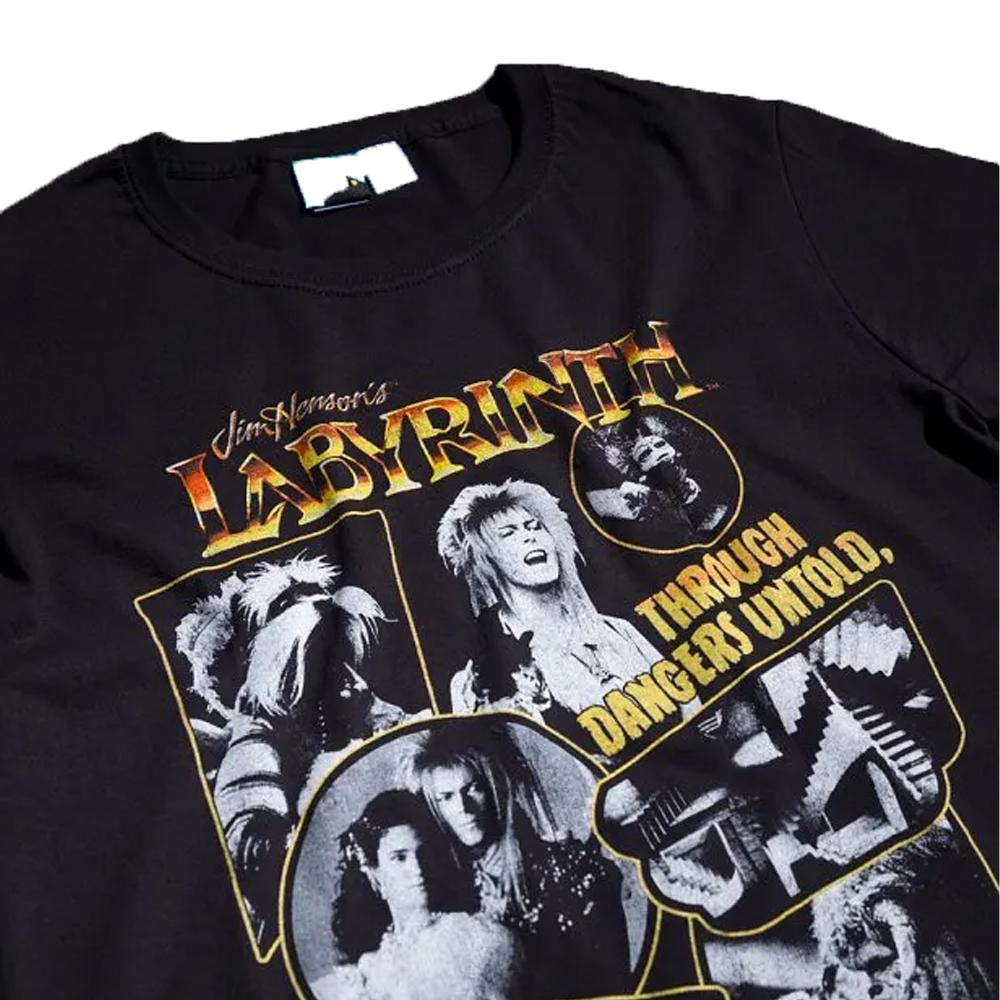 Labyrinth Unisex Adult Through Dangers Untold T-Shirt