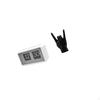 Silent Flip Desk Clock Sculpture Creative Hand Gesture Table Display for Dorm School Cafe Apartment