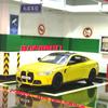 1/32 BMW M4 IM Superautomobilio Lydinio Automobilio Modelis su Atitraukiamu Mechanizmu, Garsu ir Šviesa, Vaikų Dovanų Kolekcija, Diecast Žaislinis Modelis