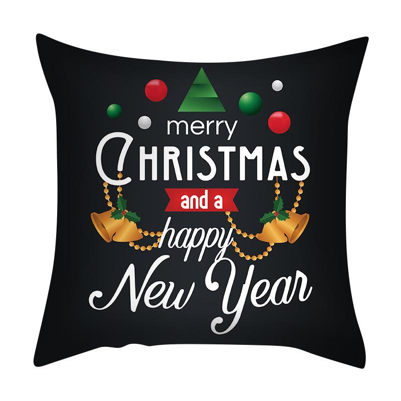 Pillowcase Christmas Cartoon Nordic Cross-border Special for Living Room Bedroom Cushion Pillow