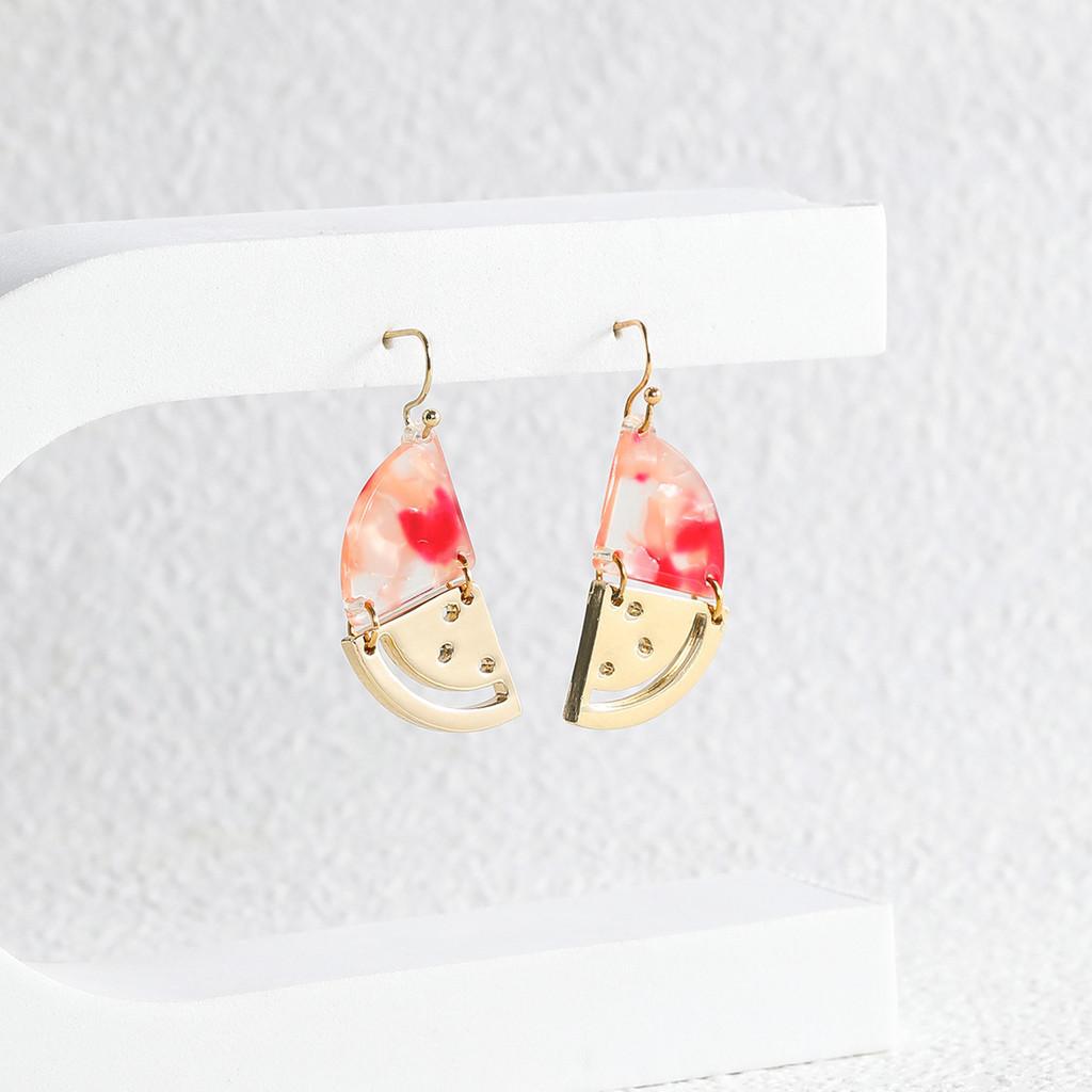 Trendy Alloy Geometric Half-hoop Earrings For Women Spring Fashion 2022