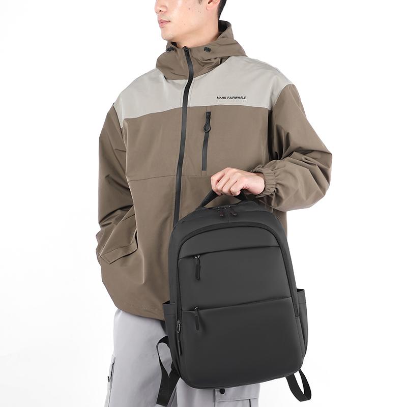 Men's Backpack Oxford Business Computer Bag Waterproof Leisure Travel Backpack High School Student Backpack