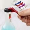 Colorful Multifunctional Keychain: Practical Beer Bottle Opener with Logo - Perfect for Promotional Gifts
