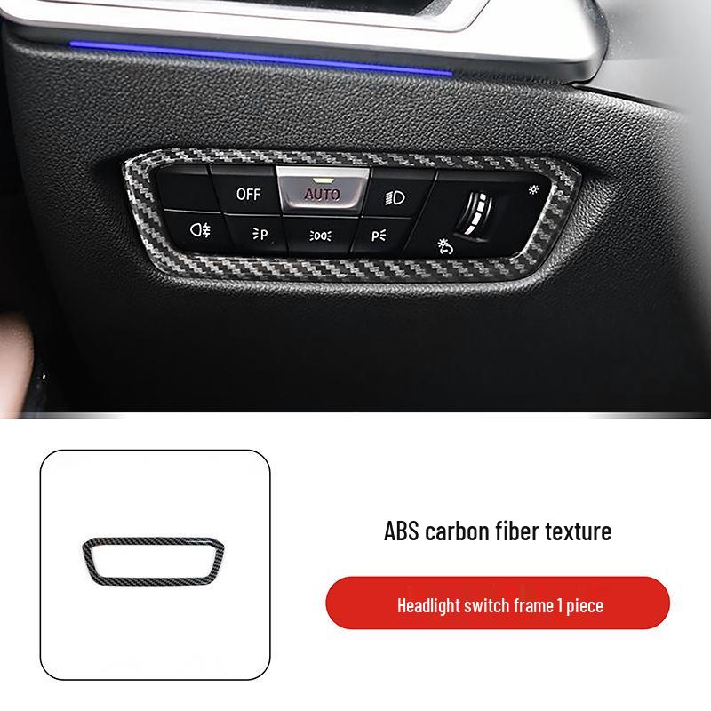 Headlight Switch Decorative Frame for BMW 3 Series (2013-2025) F30/G20 330li