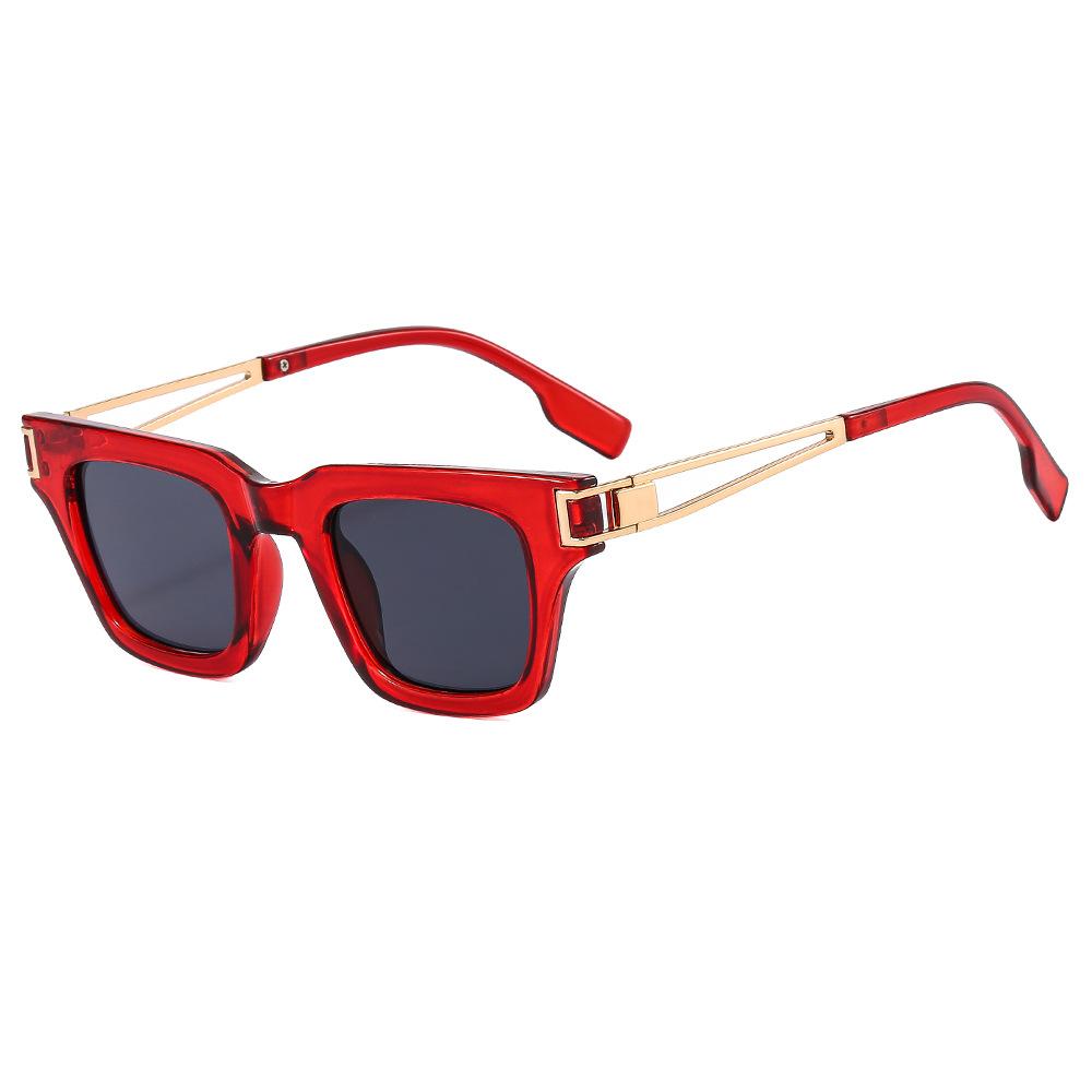 Vintage Small Square Sunglasses for Men Women Luxury Brand Designer Retro Sun Glasses Unisex Ins Popular Shades Eyewear UV400