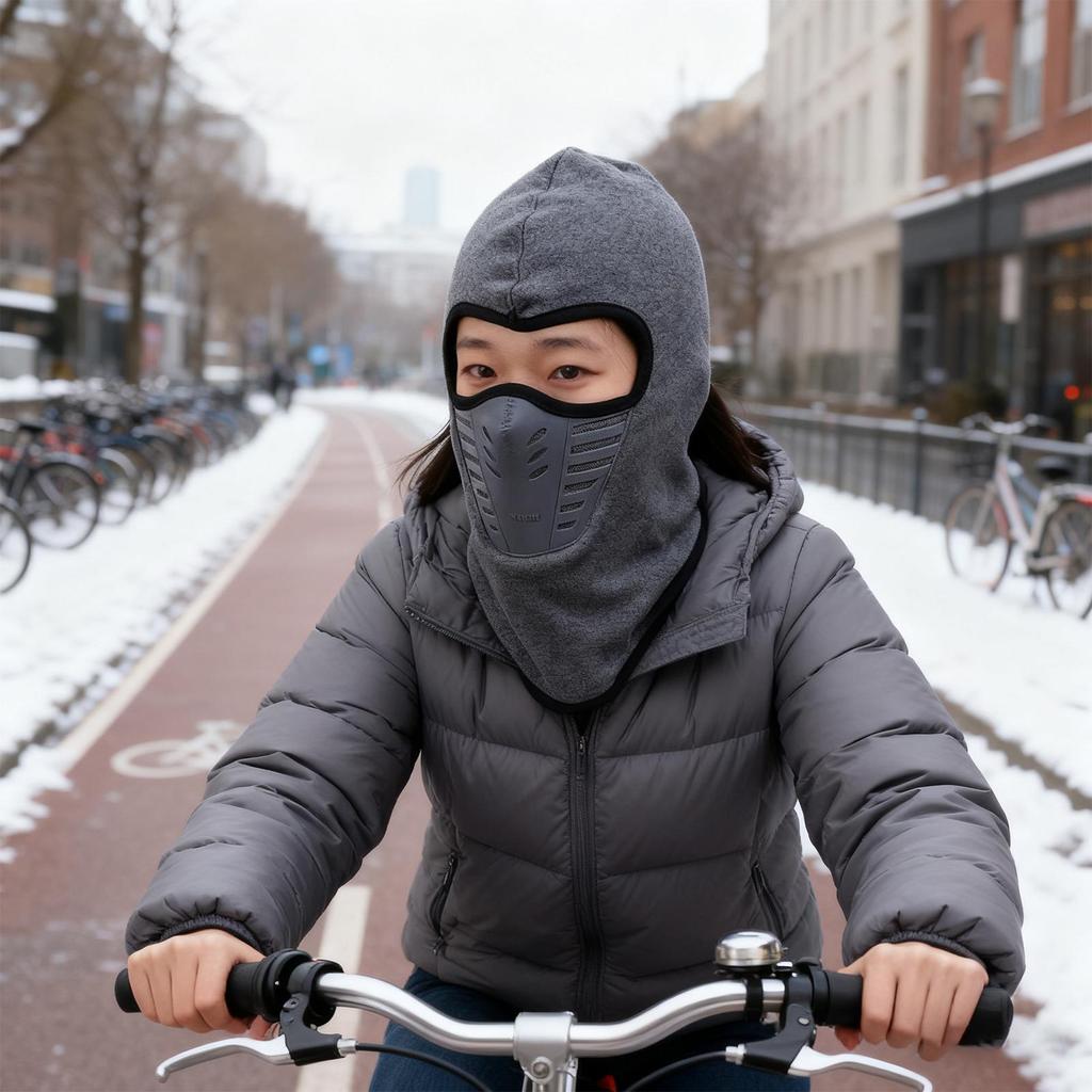 Winter Face Cover Warm Breathable Elastic Cold Weather Protector Scarf Winter Ski Face Cover Headwear For Fishing Cycling