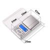 Balance de Poche Numérique - QIFULL - Mini - 200g - 0.01g - Auto-calibration
