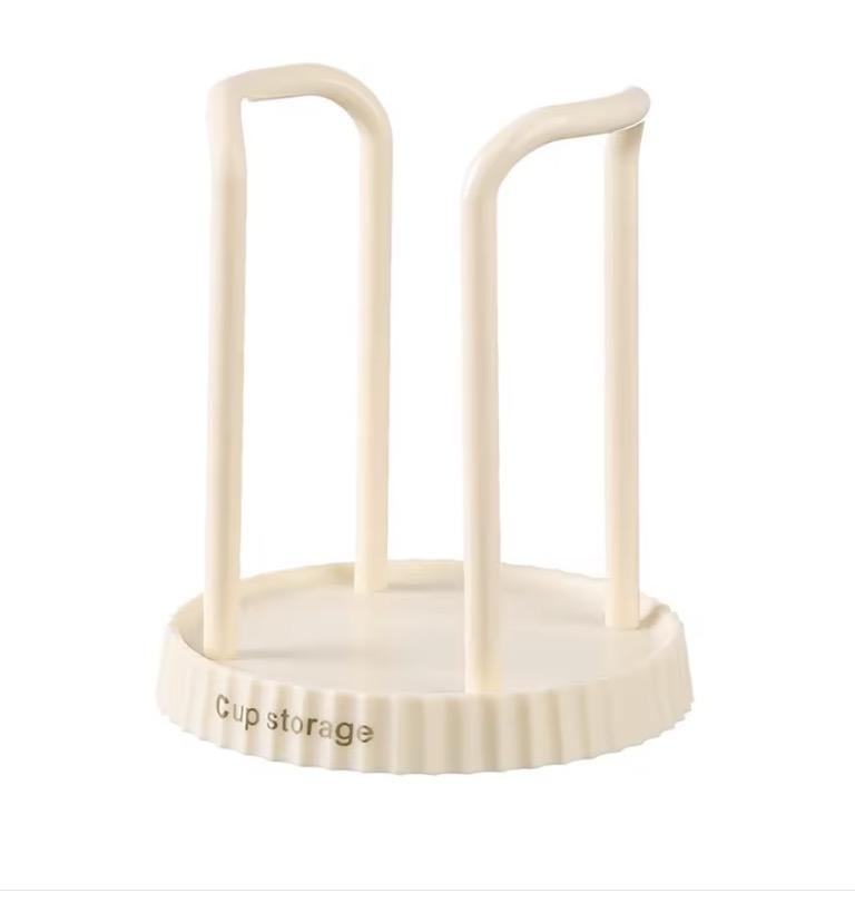 

Кухонный держатель для бумажных стаканчиков, одноразовый сборщик чашек, многофункциональная настольная стойка для хранения чашек, бытовой держатель для кофейных чашек для дома белый