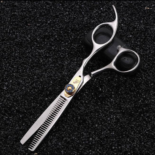 6.0-Inch God Walker Hairdressing Scissors Set: Straight Shears, Bangs Scissors, Thinning Shears.